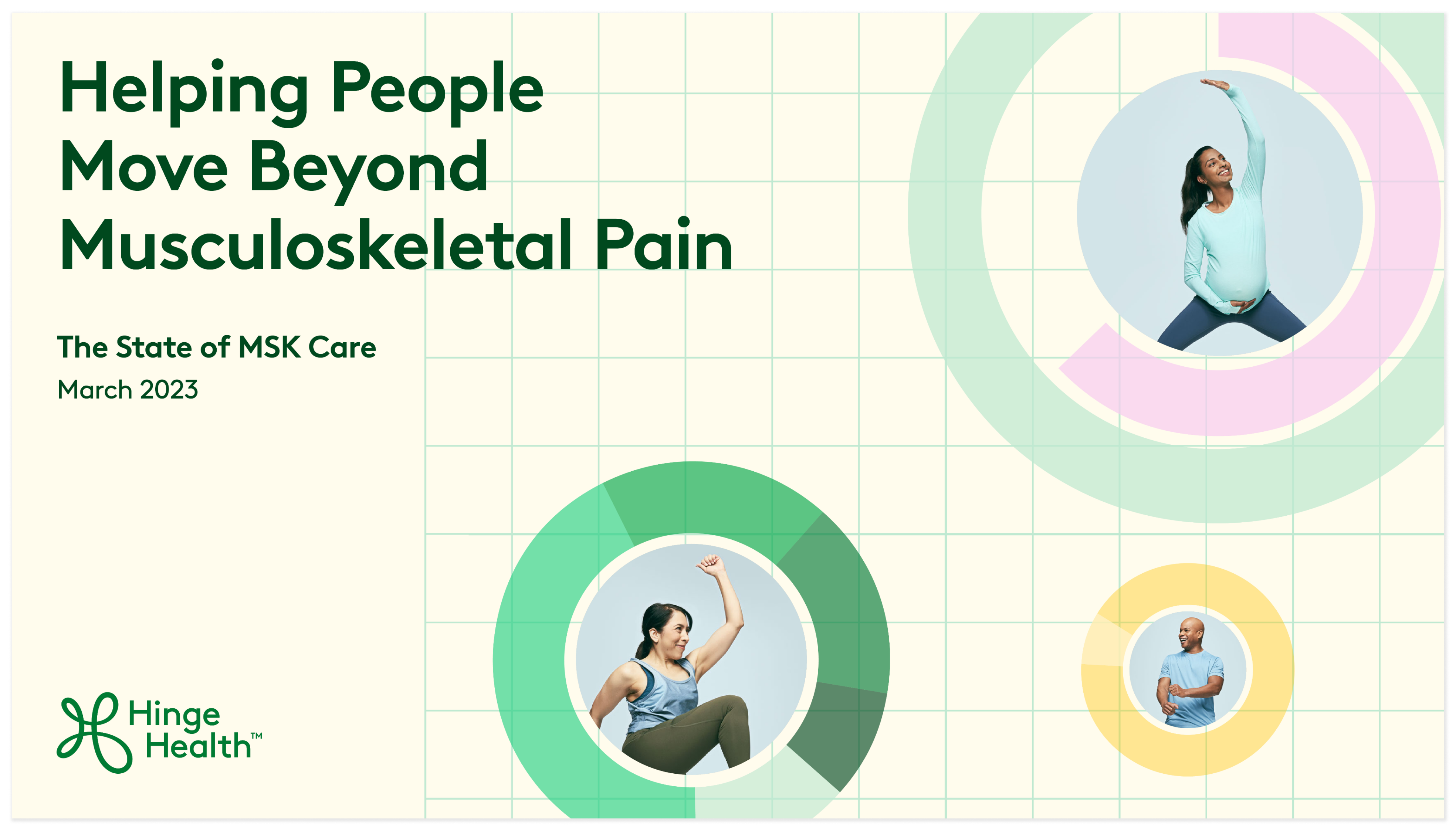 2023 State of Musculoskeletal Care Report Cover