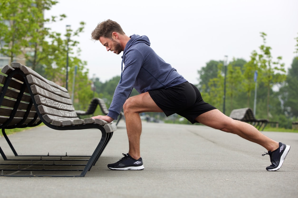 #man #excercise #park